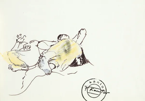 Tadeusz Kantor, DWIE LEŻĄCE POSTACI