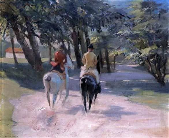 Frank Marx, Przejażdżka konna