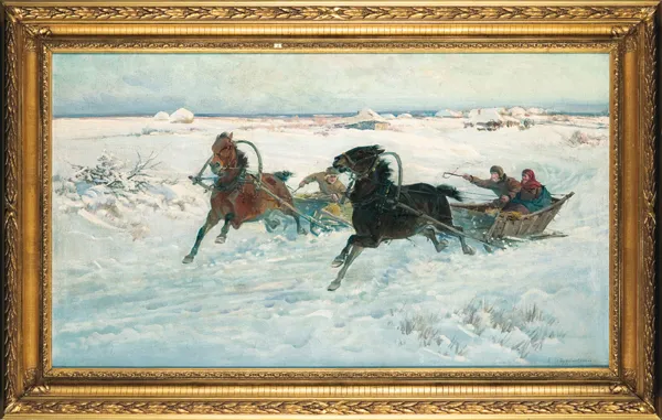 Czesław (I. Zygmuntowicz) Wasilewski, WYŚCIGI SAŃ, po 1930