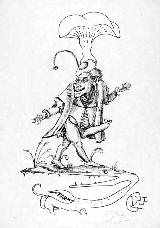 Salvador Dali, Ilustracja 23 z teki les songes...