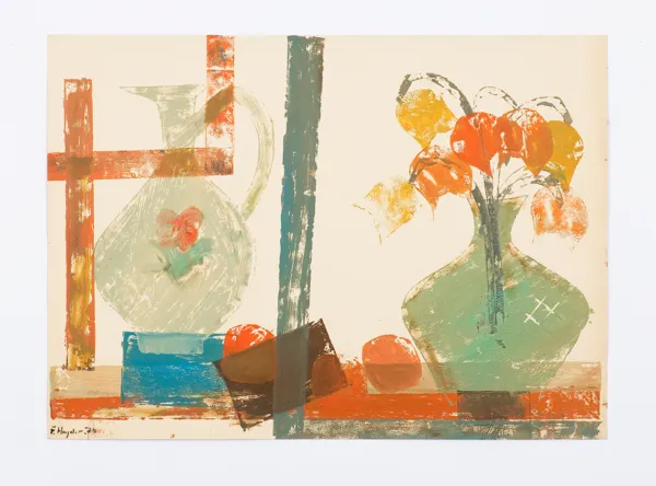 Fryderyk Antoni Hayder, MARTWA NATURA Z DZBANEM,1974