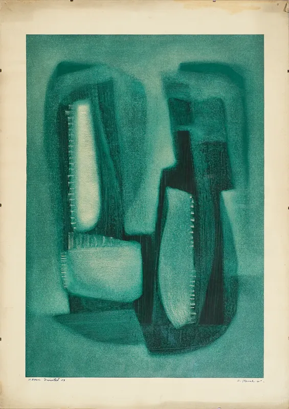 Zdzisław Stanek, Obraz świateł 13, 1961