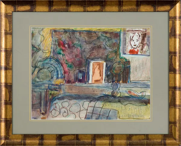 Jan Wodyński, Kompozycja z portretem