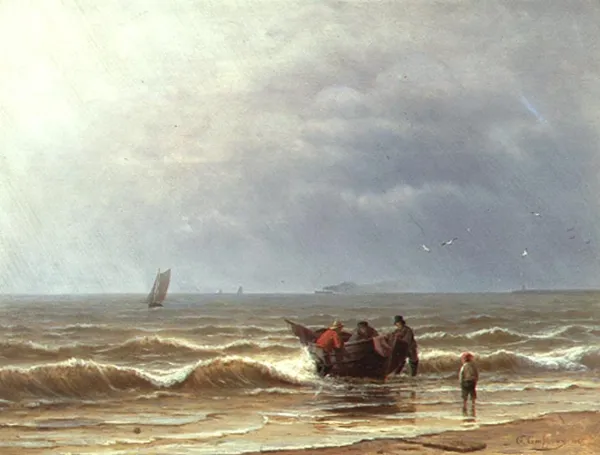 Georg Genschow, Rybacy u brzegu morza