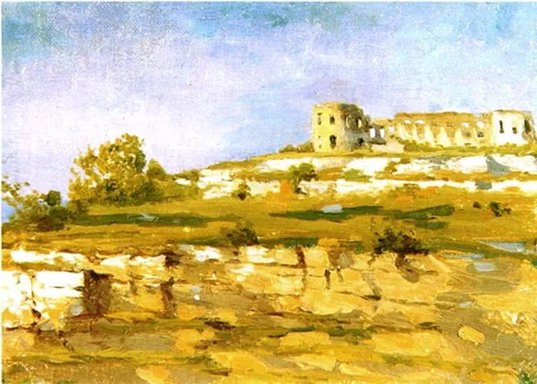 Ferdynand Ruszczyc, Ruiny zamku