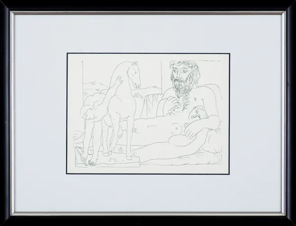 Pablo Picasso, Odpoczynek rzeźbiarza, 1933/1956