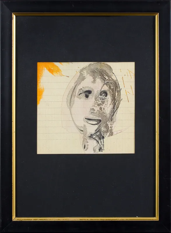 Zbigniew Makowski, KOBIETA W CHUSTCE, LATA 50. XX W.