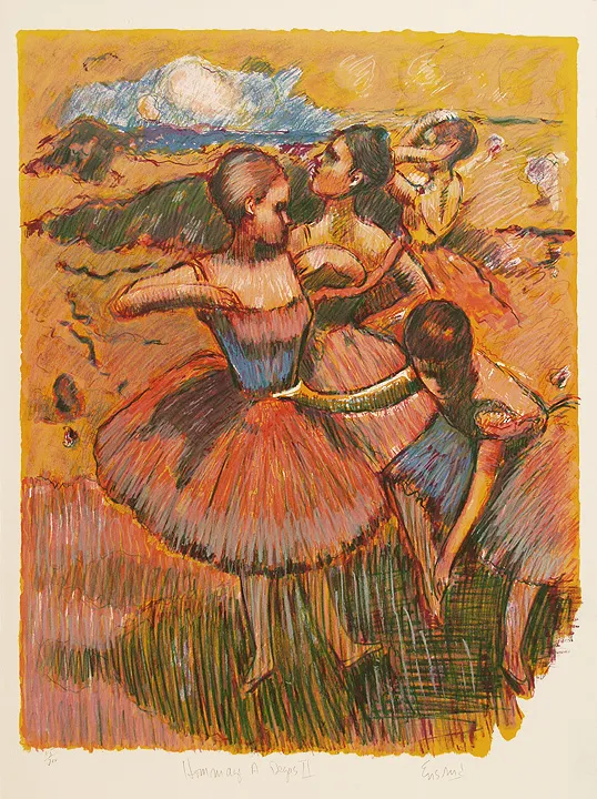 Wayne  Ensrud, HOMMAGE A DEGAS II