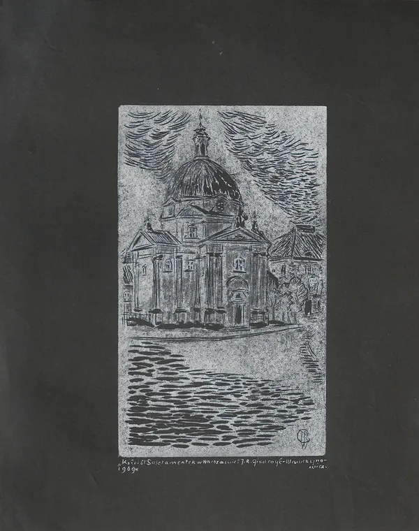 Janina Róża Giedroyć-Wawrzynowicz, Kościół Sakramentek w Warszawie, 1969