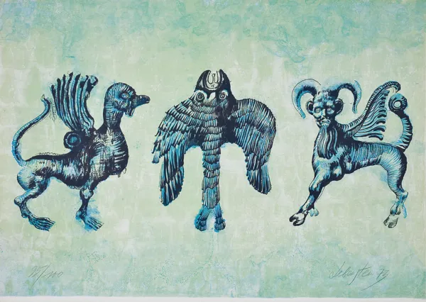 Jan Lebenstein, Bestiarium, 1973