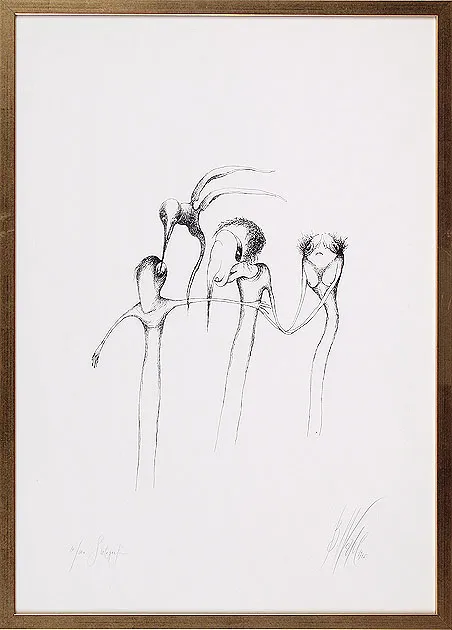 Bożena Wahl, Trzy postaci, 1975