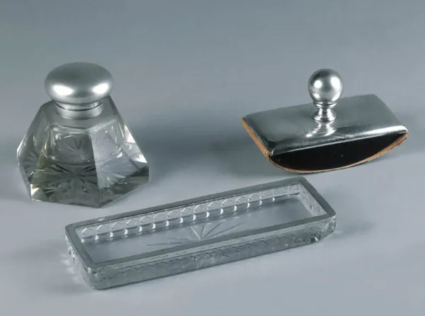 Autor nierozpoznany, Komplet kałamarzowy, ok. 1920