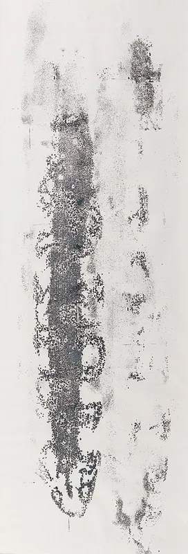 Roman Opałka, Studium dotykowe, 1958