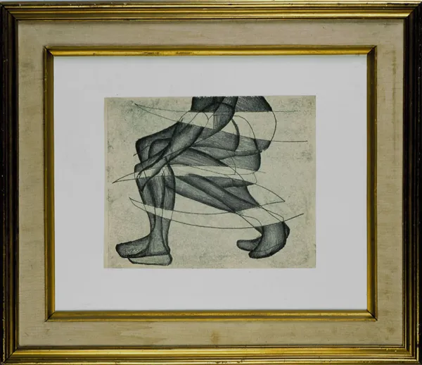 Maria  Jarema, Z cyklu Akty, 1953