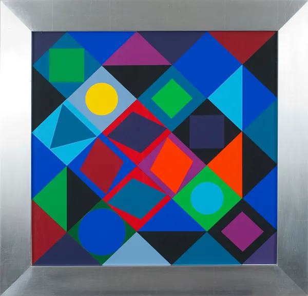Victor Vasarely, Planetarny folklor, ok. 1963