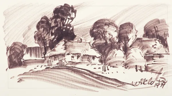 Wiktor Zin, CHATA WŚRÓD DRZEW, 1971