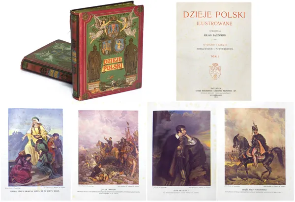 Julian Baczyński, DZIEJE POLSKI ILUSTROWANE, 1910 