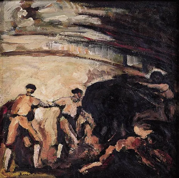 Emmanuel  Mané-Katz, Corrida, ok. 1930