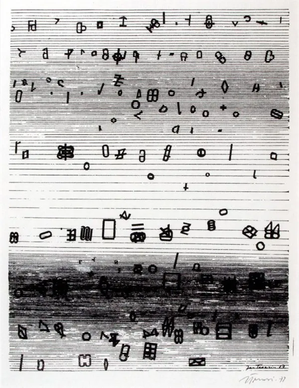 Jan Tarasin, Znaki, 1977 