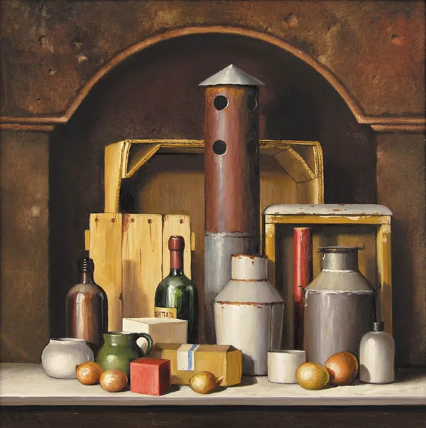 Marian Michalik, MARTWA NATURA WE WNĘCE, 1996