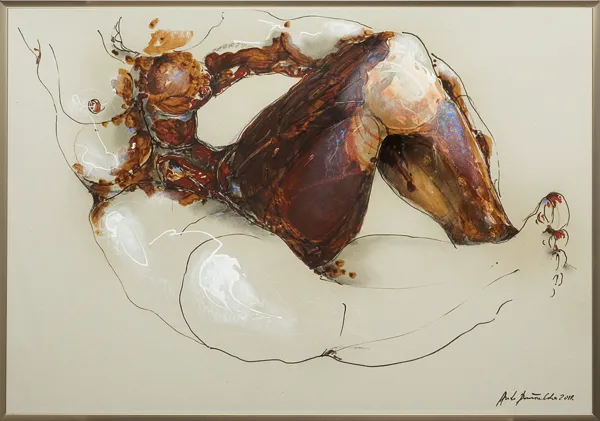 Andrzej Domżalski, Akt siedzący, 2010