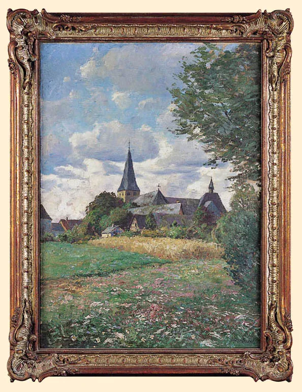 Paul Pützhofen - Hambüchen, PEJZAŻ LETNI 