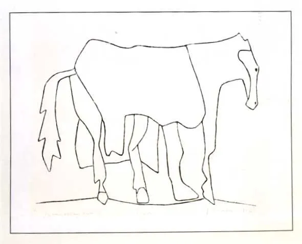 Jerzy Panek, JARMARCZNY KOŃ V, 1967