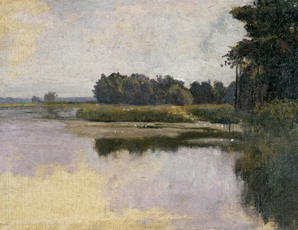 Józef Chełmoński, Krajobraz nadwodny