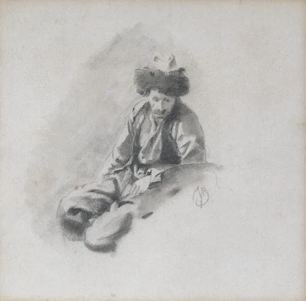 Józef Brandt, Kozak