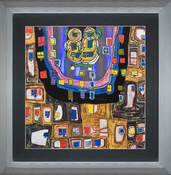 Friedensreich Hundertwasser, Narodziny samochodu,1987