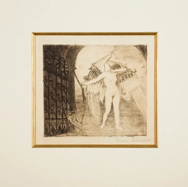 Kasper Pochwalski, Figura alegoryczna (Anioł z łukiem)