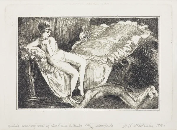 Małgorzata Leszczewska-Włodarska, Kopia pracy B. Schulza Undula odwieczny ideał