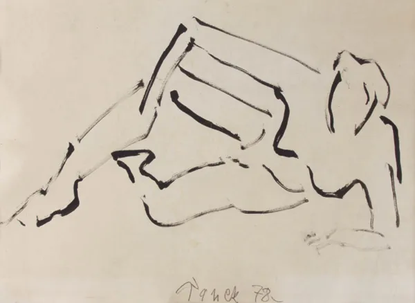 Jerzy Panek, Akt półleżący