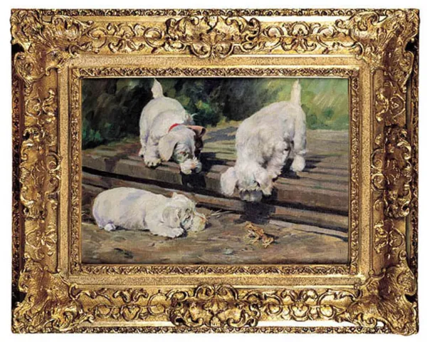 Joseph  Schroeder-Schoenenberg, PIESKI I ŻABKA – A KTÓŻ TU IDZIE !