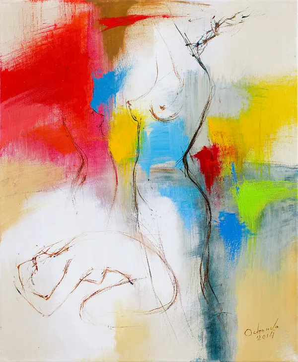 Eugeniusz Ochonko, Akty, z cyklu: Mistyczny taniec ciała, 2014