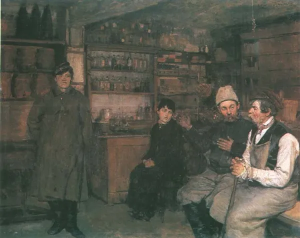 Antoni Piotrowski, W szynku