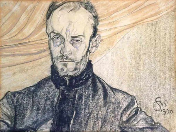 Stanisław Wyspiański, Portret Antoniego Kamieńskiego, 1900