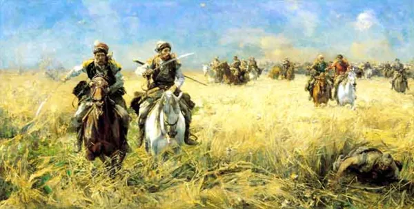 Alfred Wierusz-Kowalski, W pościgu za Tatarem