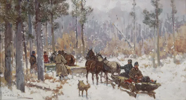 Adam Setkowicz, ODPOCZYNEK NA POLOWANIU