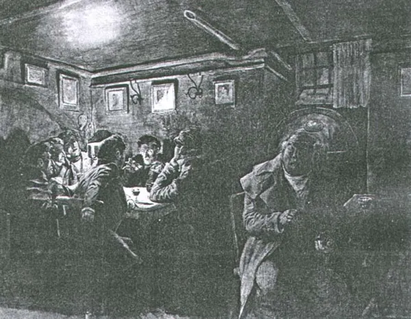 Johann Bahr, Męskie towarzystwo