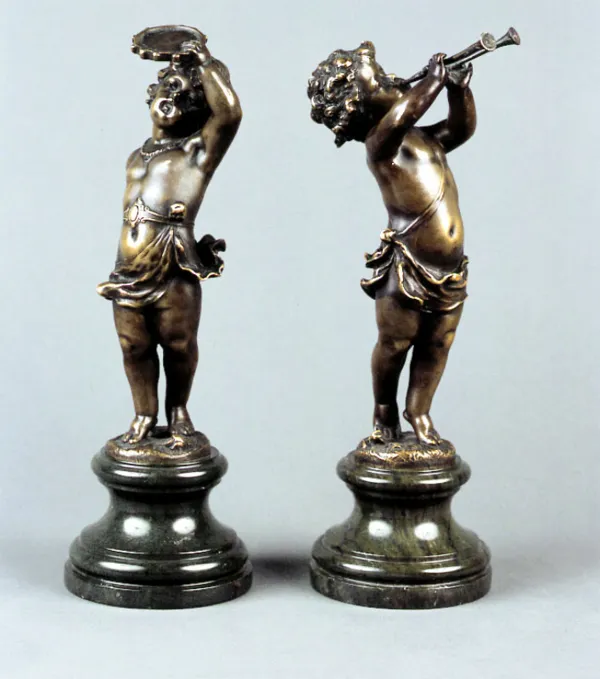 Louis Kley, Para figurek, ok. 1880