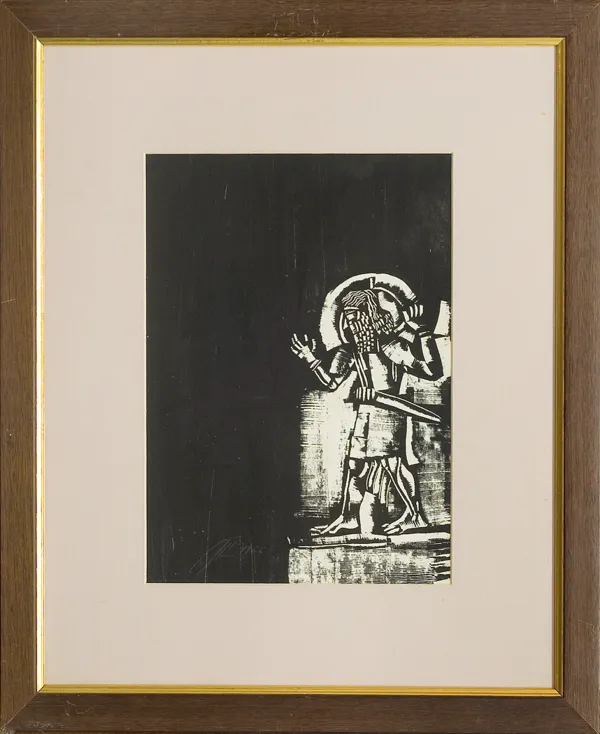 Roman Opałka, ILUSTRACJA DO GILGAMESZA, 1966