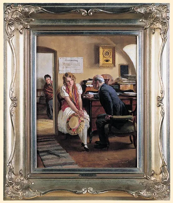 Adolf  Reich, ZAUROCZONY URZĘDNIK, ok. 1935