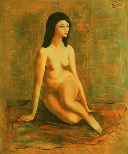 Mojżesz Kisling, Akt