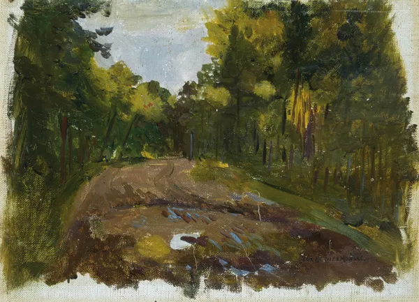 Józef Chełmoński, Droga w lesie