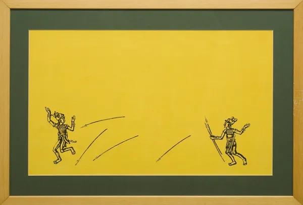 Roman Opałka, ILUSTRACJA DO SKAMIENIAŁEGO STATKU, 1967