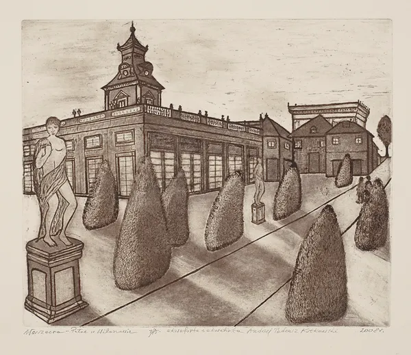 Andrzej Tadeusz  Kotkowski, Warszawa - Pałac w Wilanowie, 2008