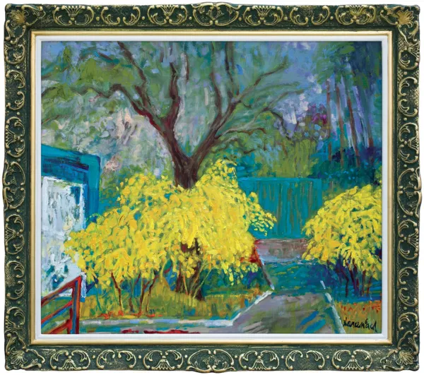 Jan Szancenbach, KWITNĄCE FORSYCJE, 1996