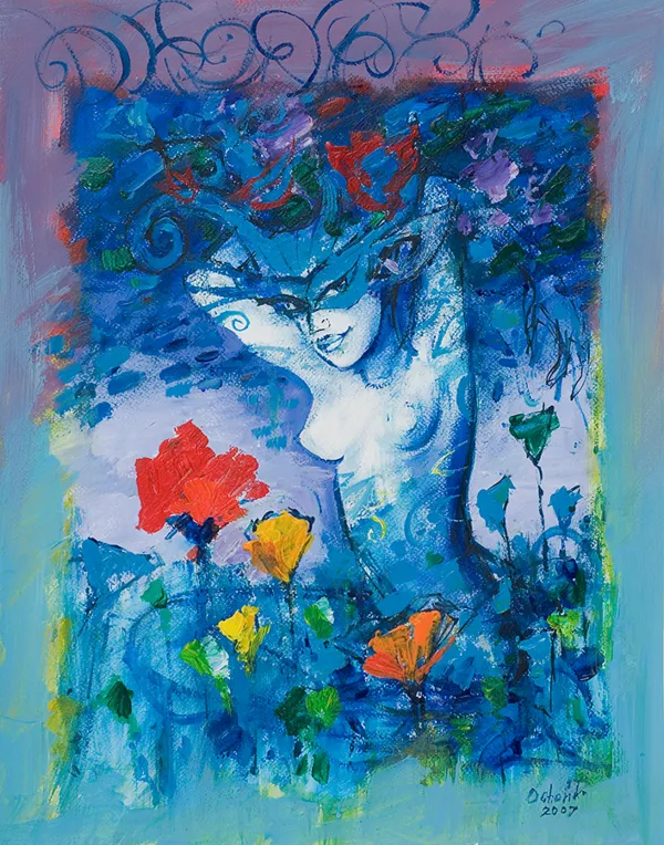 Eugeniusz Ochonko, Akt z cyklu Podróże w nieznane, 2007