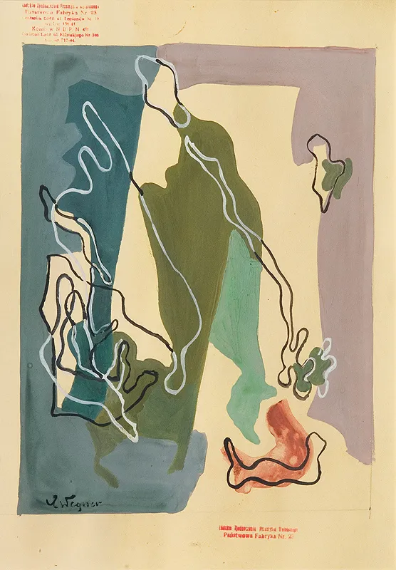 Stefan Wegner, PEJZAŻ, ok. 1948-1950